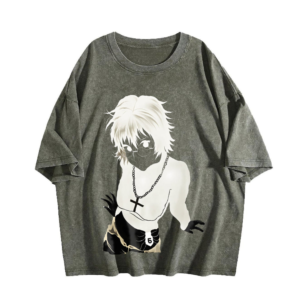 Hunter X Shizuku Murasaki Vintage Washed T-Shirt product image 4