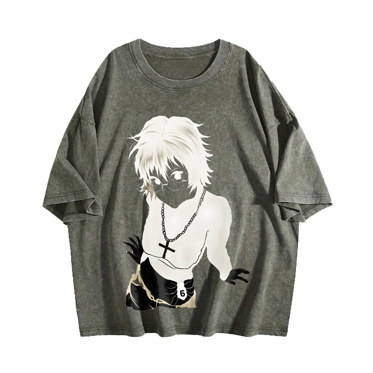 Hunter X Shizuku Murasaki Vintage Washed T-Shirt product image 4