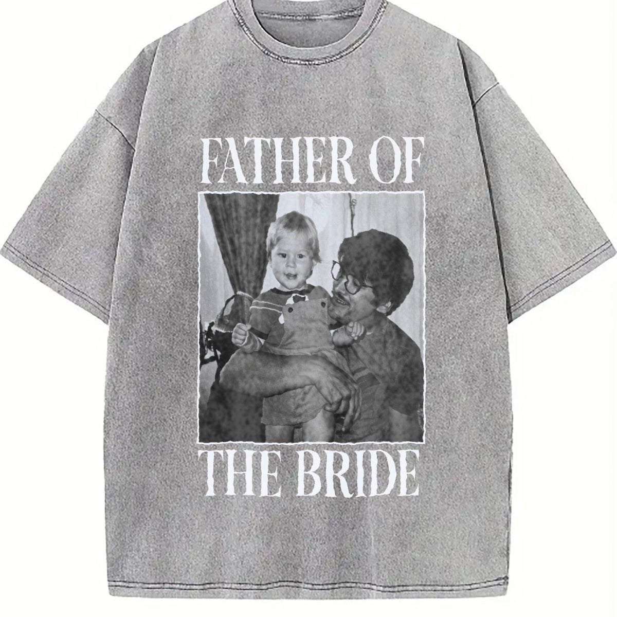 Father Of The Bride Vintage Washed T-Shirt product image 5