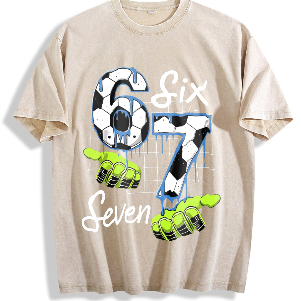 Global Soccer Fan Vintage Washed T-Shirt product image 1