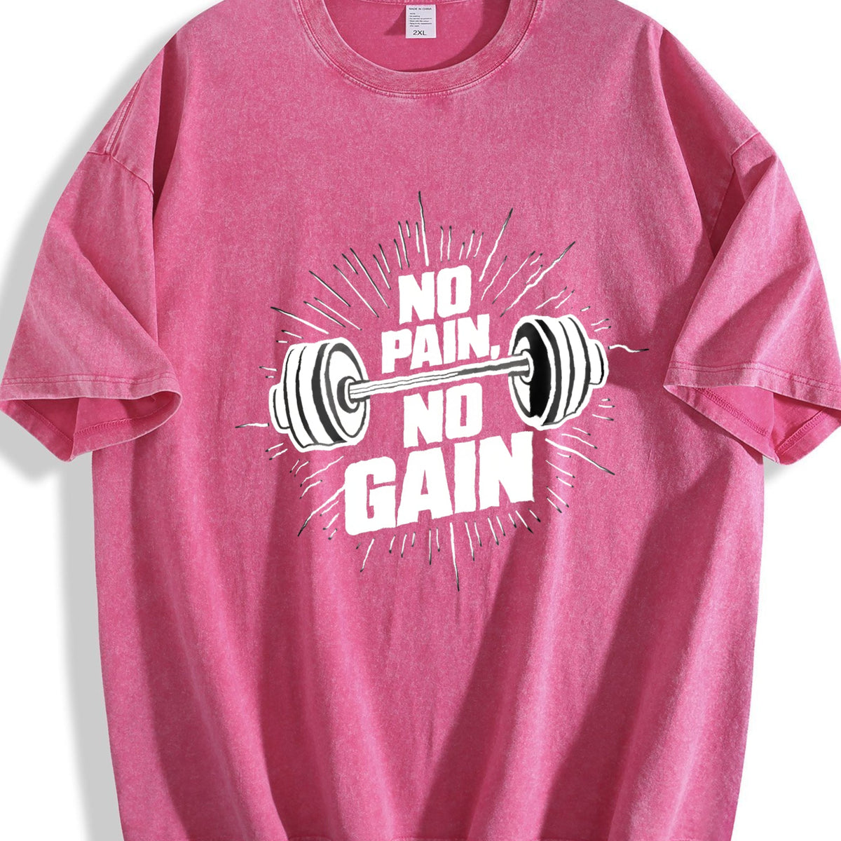 No Pain Vintage Washed T-Shirt product image 7