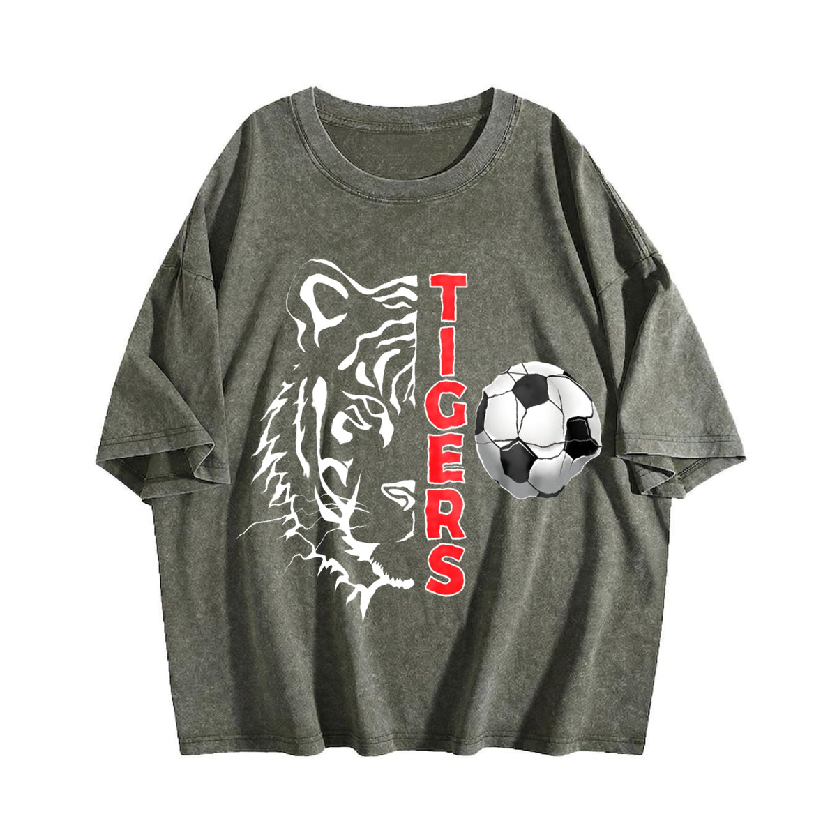 Global Soccer Fan Vintage Washed T-Shirt product image 4
