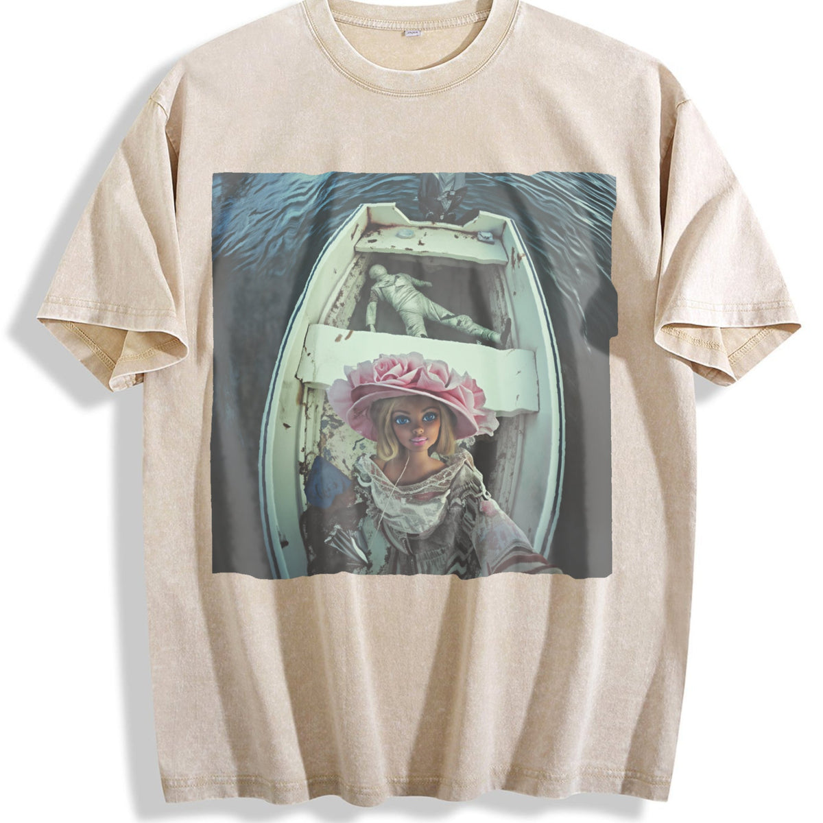 Doll in a Boat Vintage Washed T-Shirt product image 1