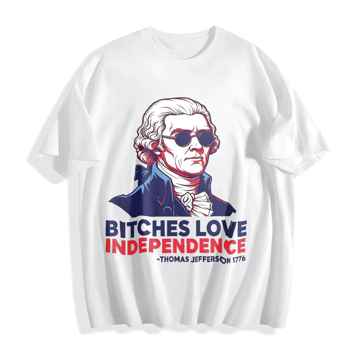 Bitches Love Independence Cotton T-Shirt product image 2