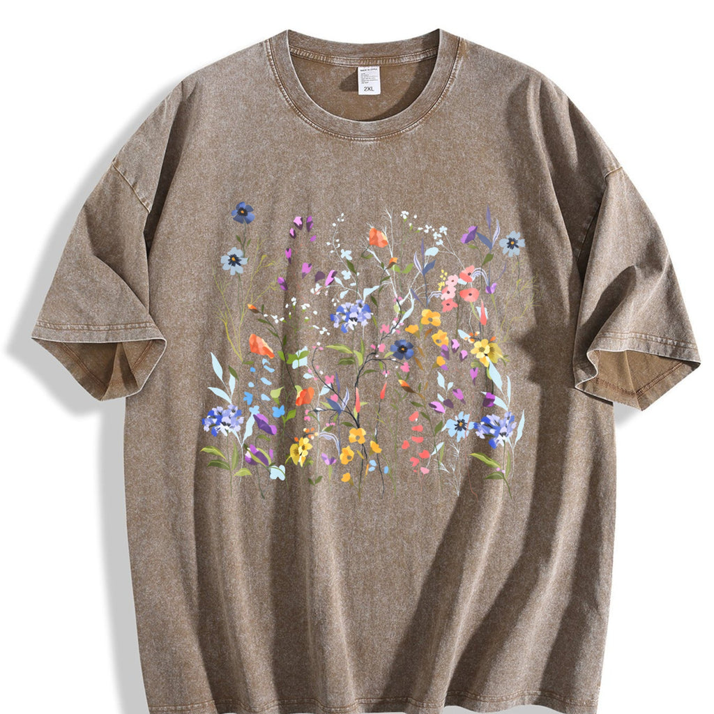 Pressed Flowers Vintage Washed T-Shirt product image 3