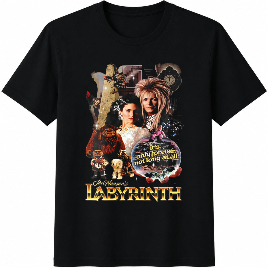 Labyrinth Classic Movie Cotton T-Shirt product image 1