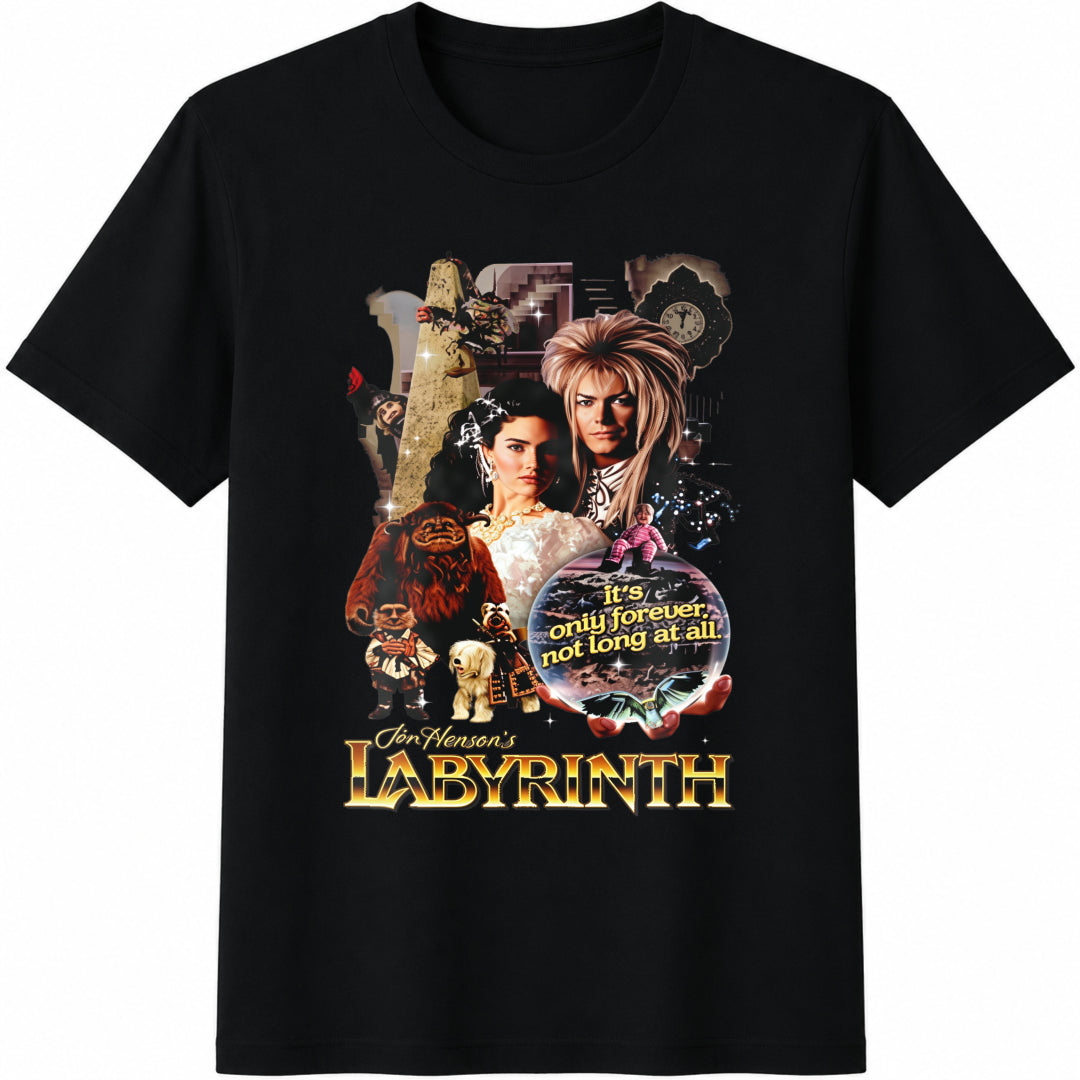 Labyrinth Classic Movie Cotton T-Shirt product image 1