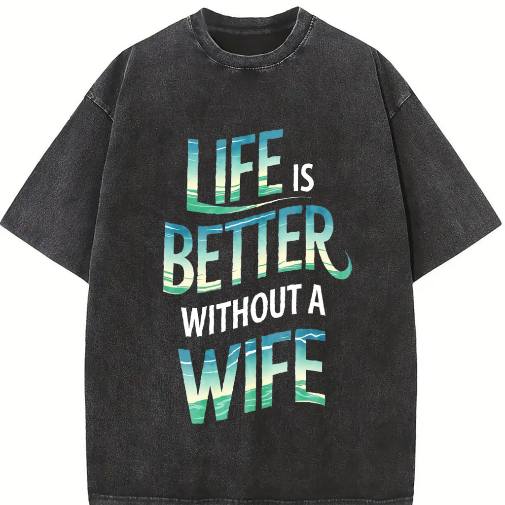 Humorous Slogan For A Daughter And Wife On Vintage Washed product image 2