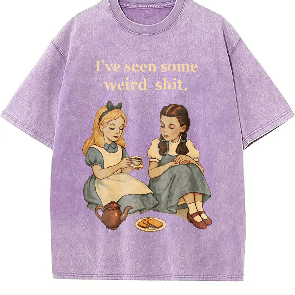 Sarcastic Humor Vintage Washed T-Shirt product image 6