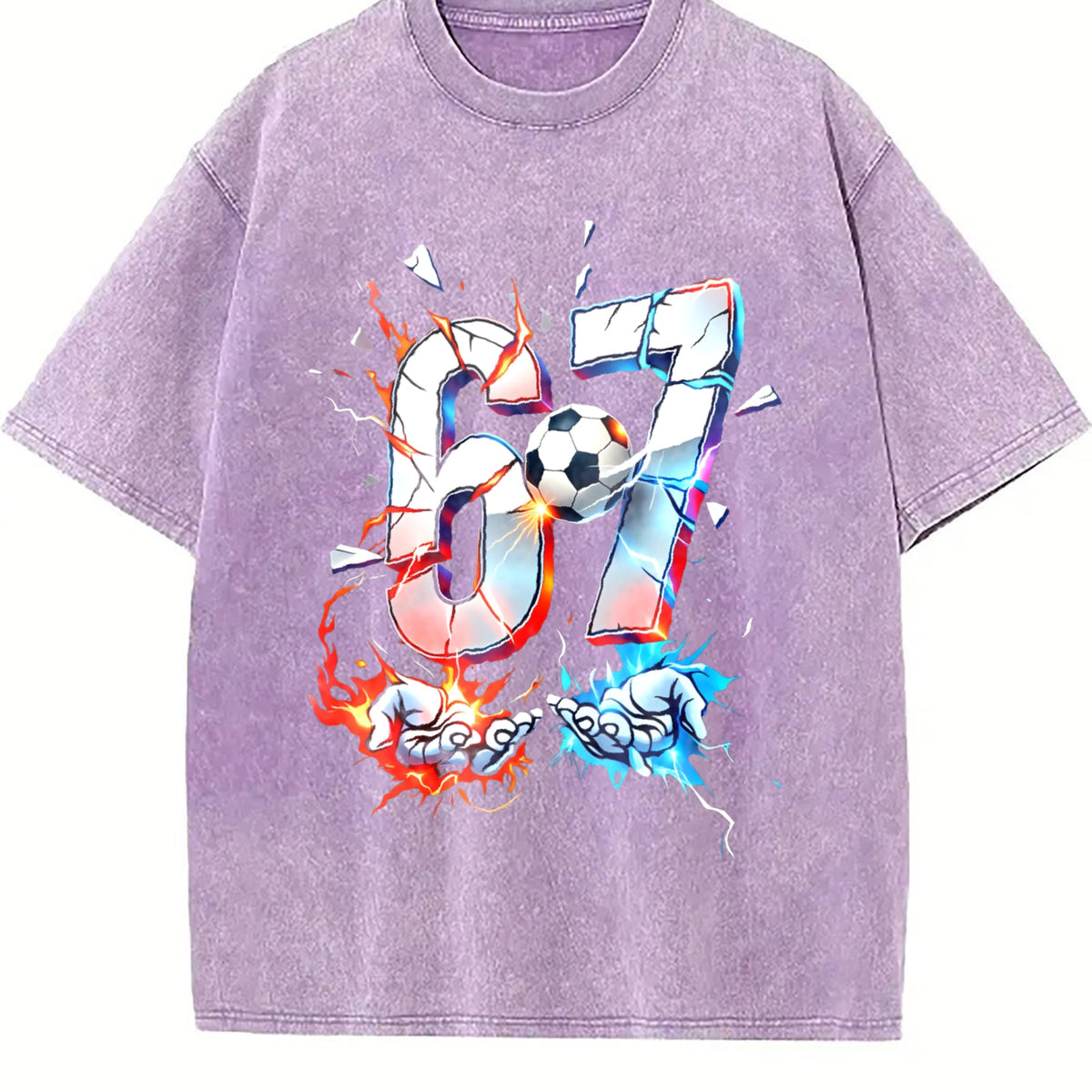 Global Soccer Fan Vintage Washed T-Shirt product image 6