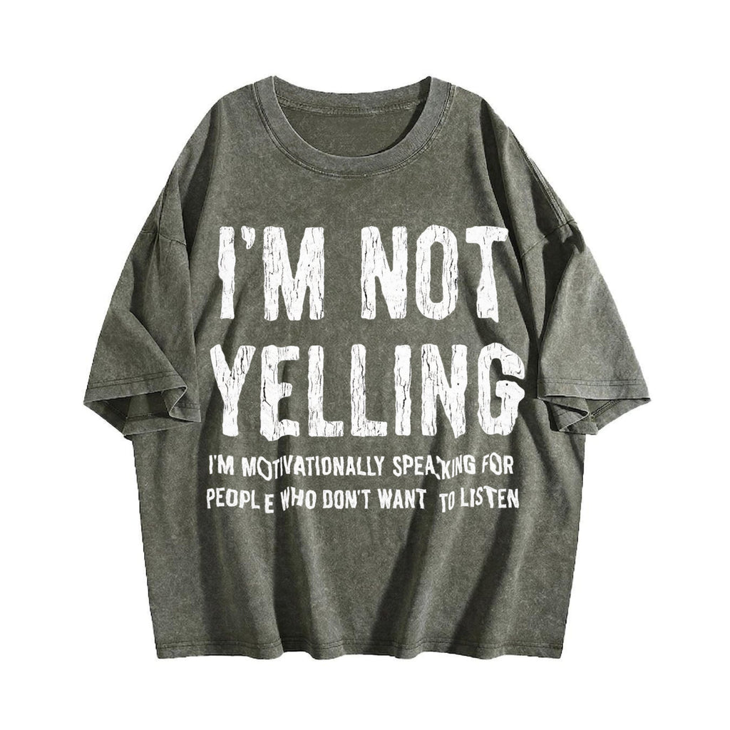 Not Yelling Motivationally Speaking For People Who Vintage product image 4