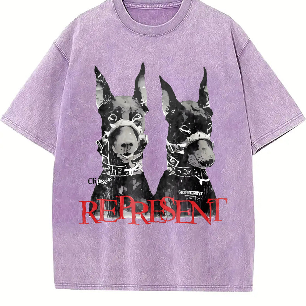Doberman Represent Vintage Washed T-Shirt product image 6
