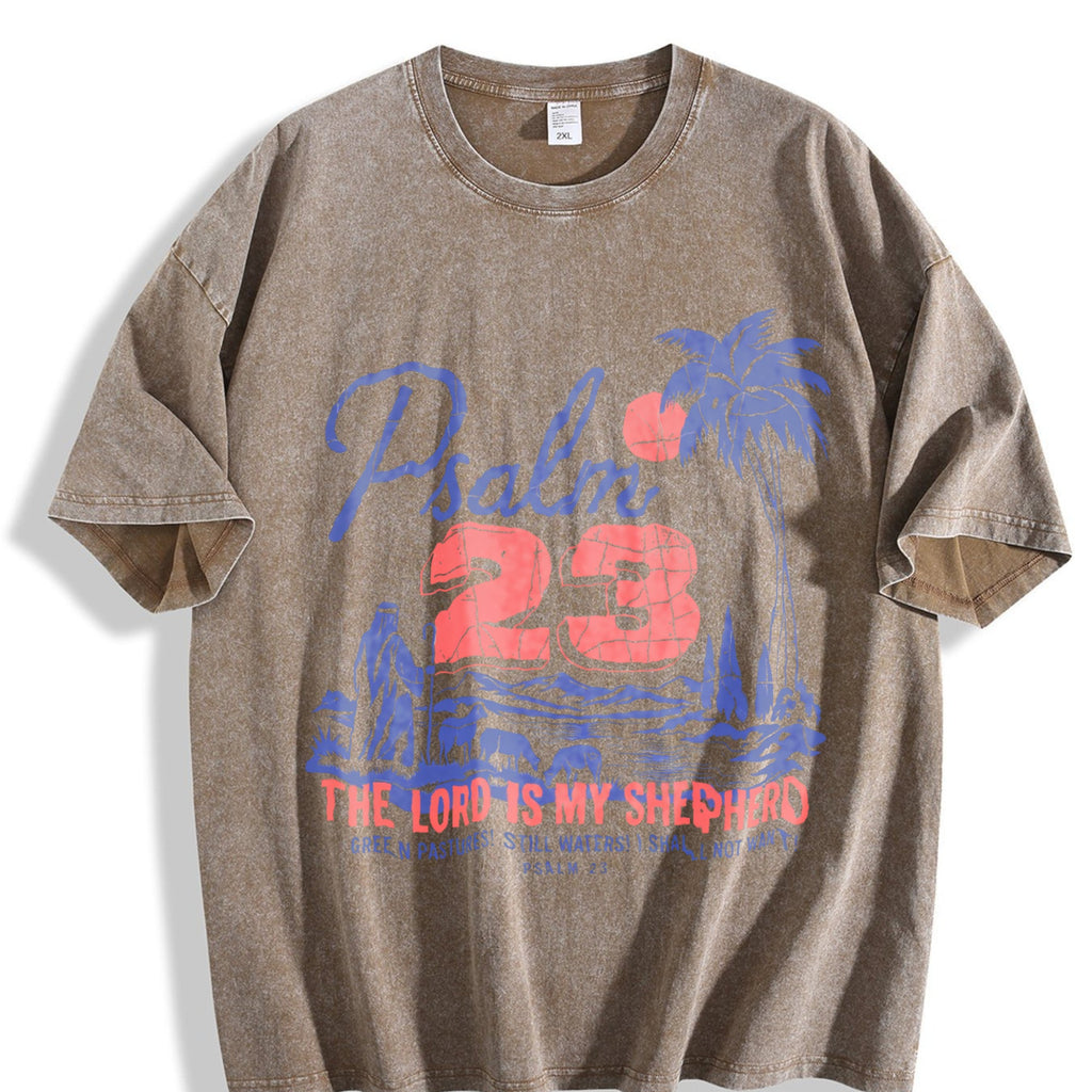 Psalm 23 The Lord Is My Shepherd Christian Faith Vintage product image 3