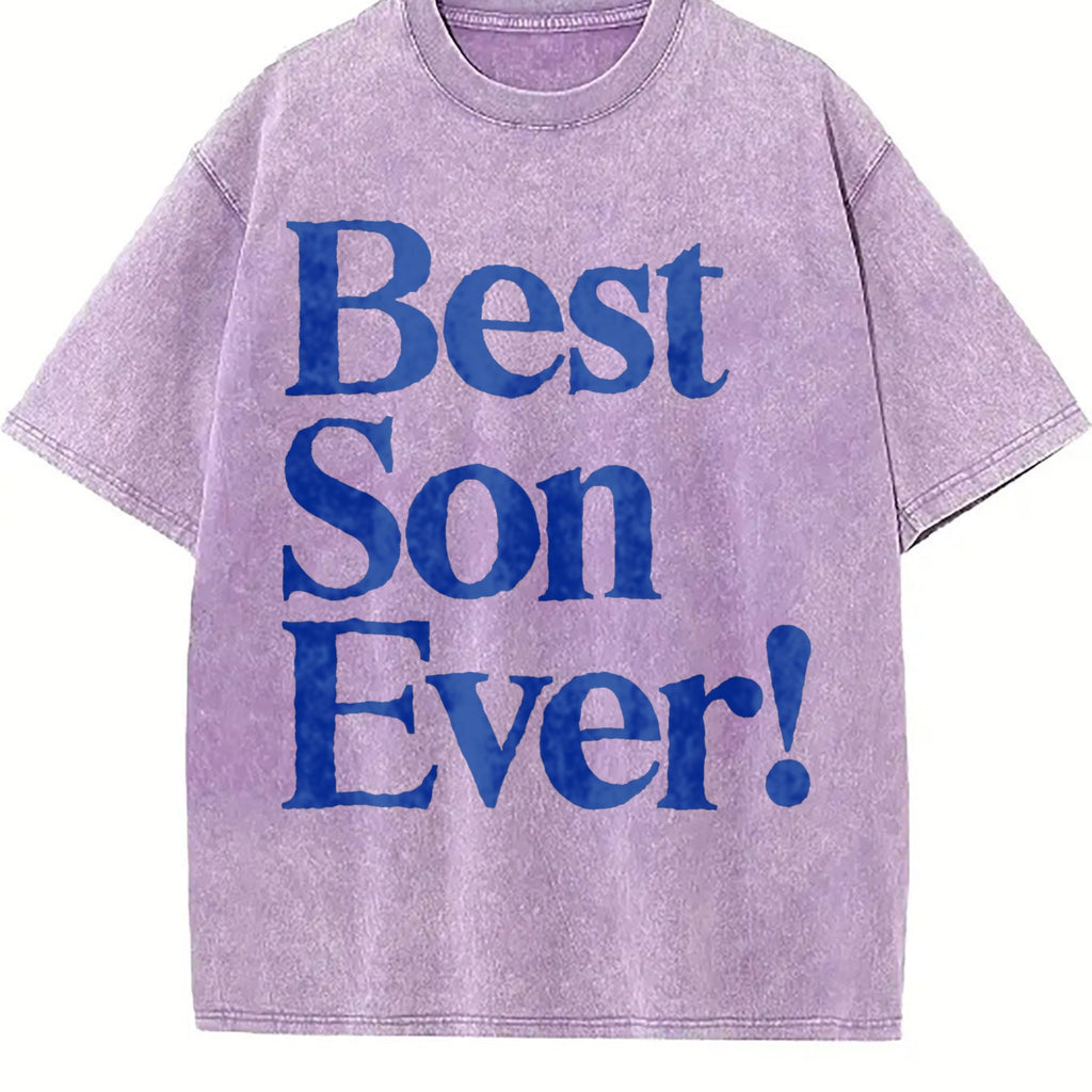 Best Son Ever Vintage Washed T-Shirt product image 6