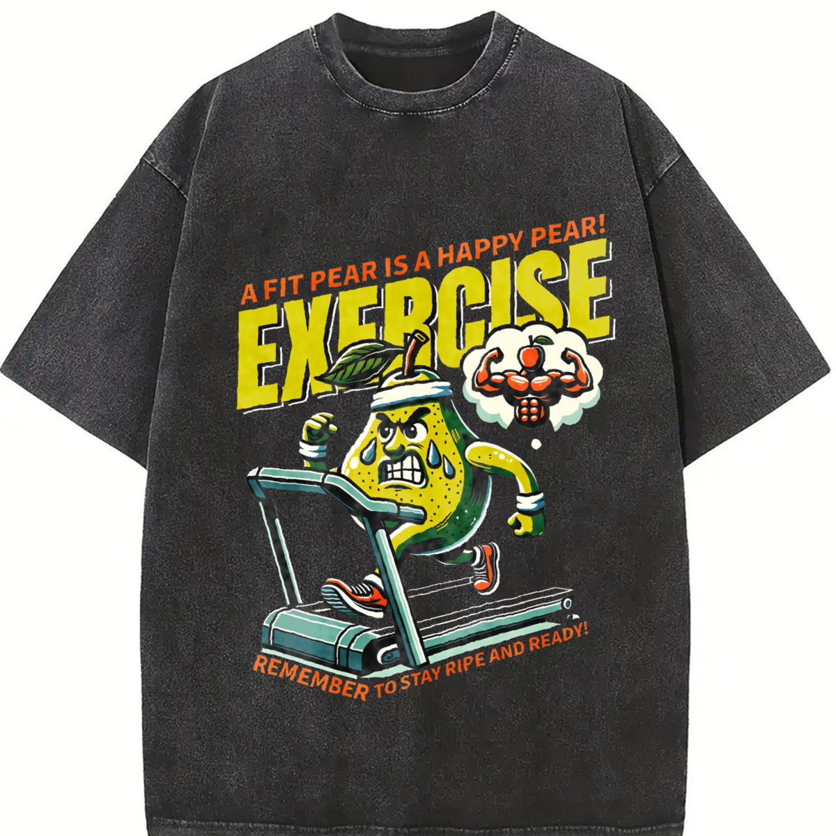 Gym Vintage Washed T-Shirt product image 2