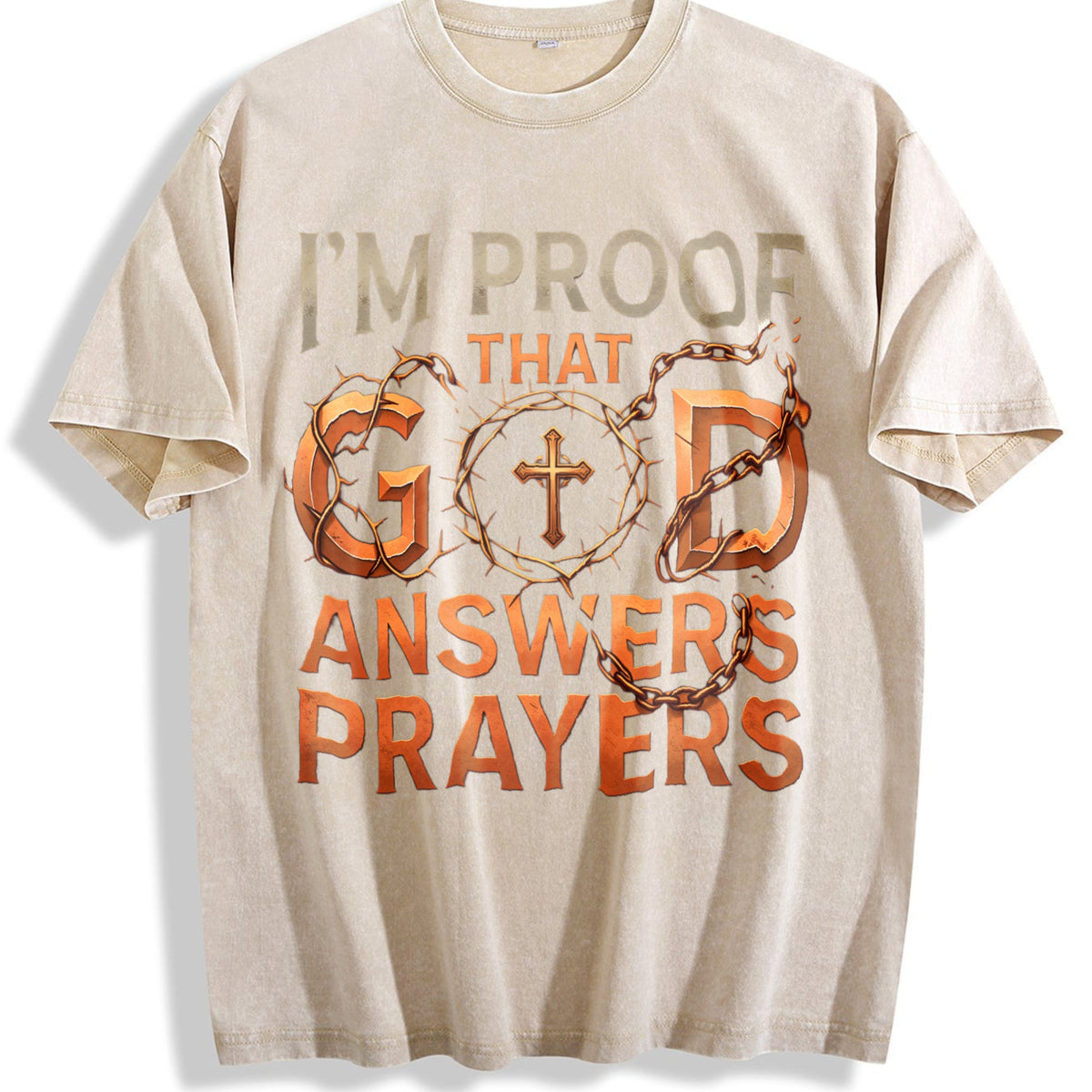 I'm Proof That God Answers Prayers 100 Y2K Boxy Vintage product image 1