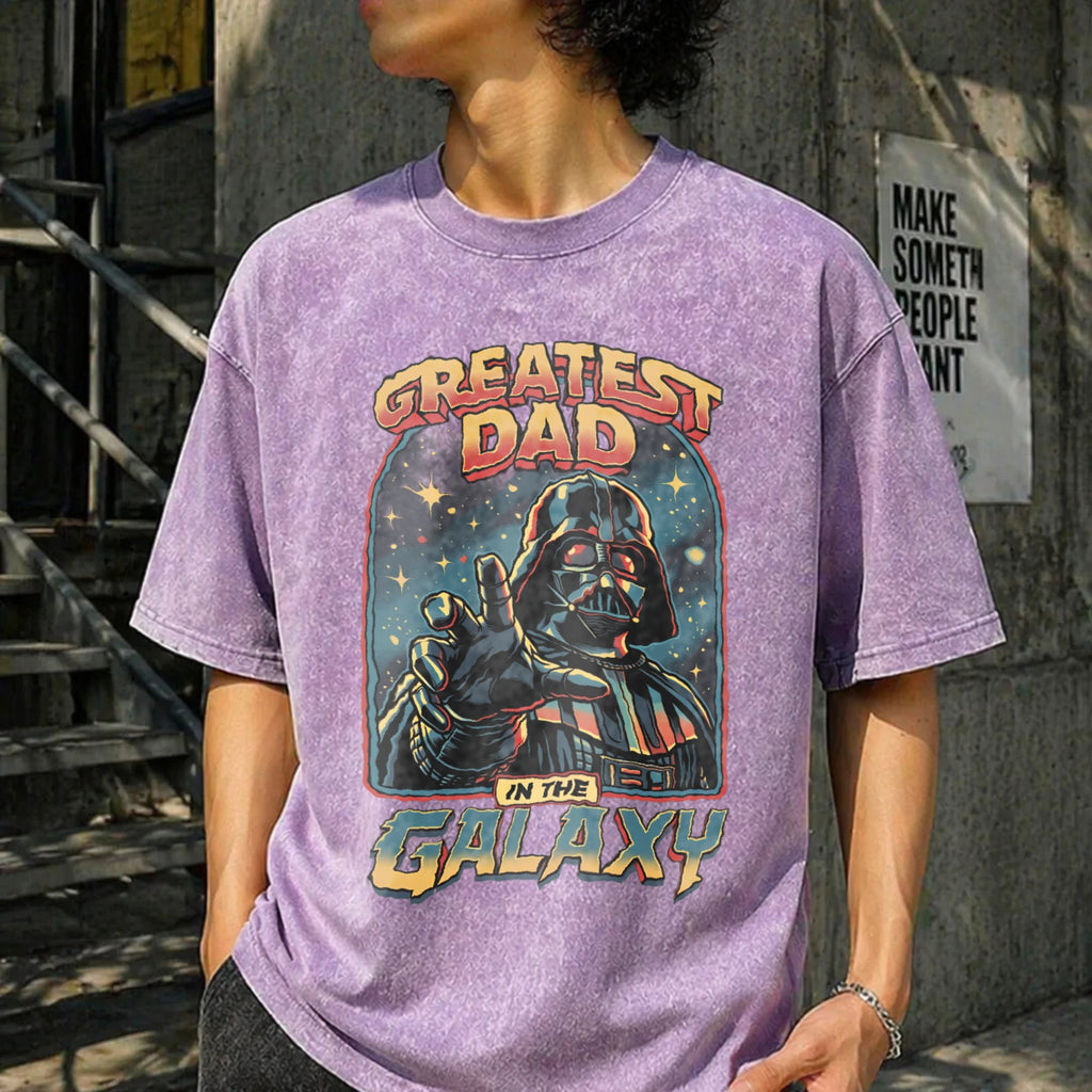 Darth Vader Greatest Dad In The Galaxy Vintage Washed product image 6