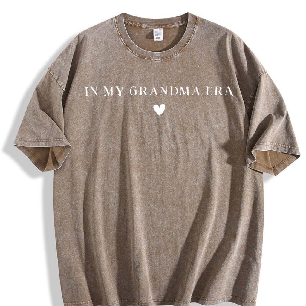 In My Grandma Era Vintage Washed T-Shirt product image 3