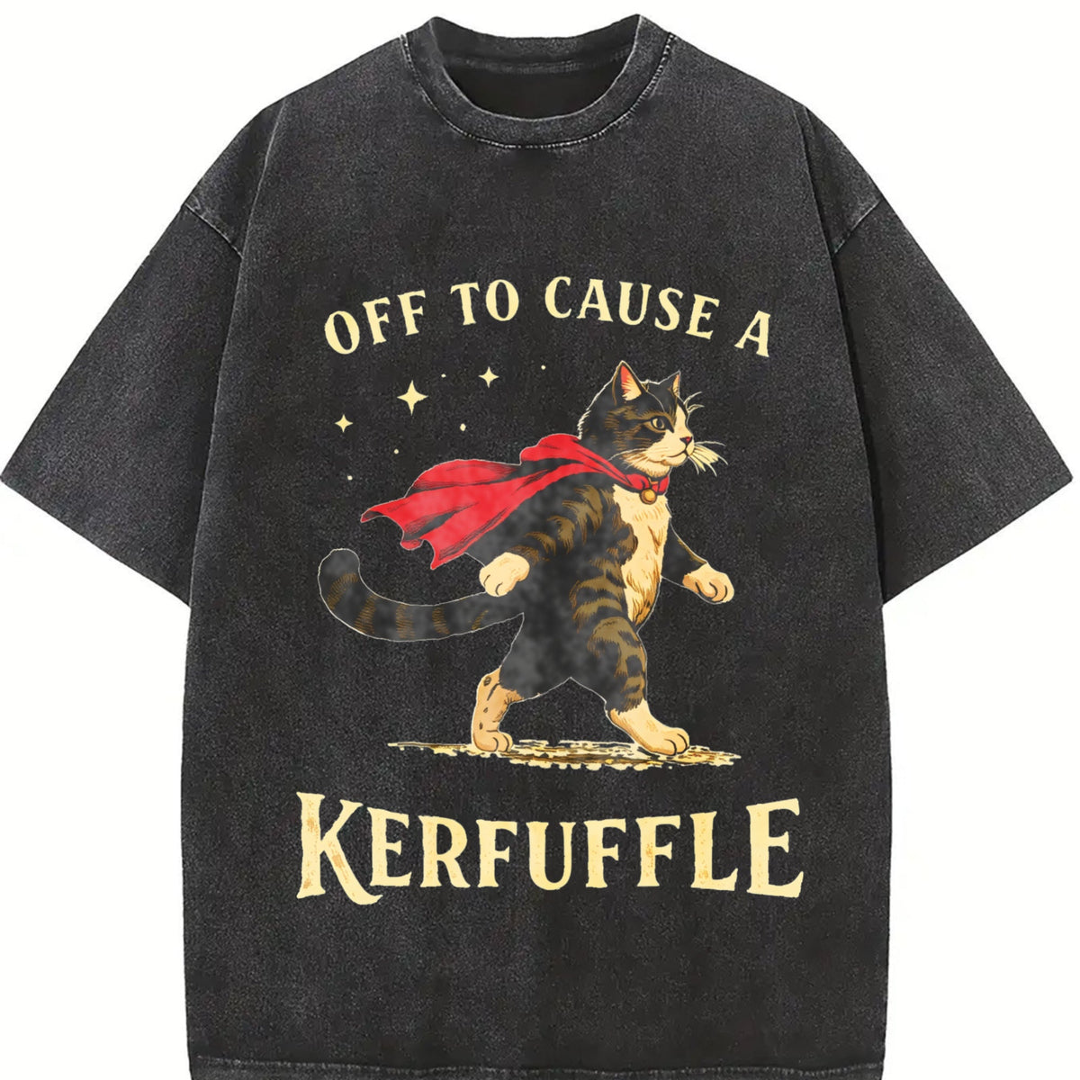Chic For A Round Neckline Vintage Washed T-Shirt product image 2