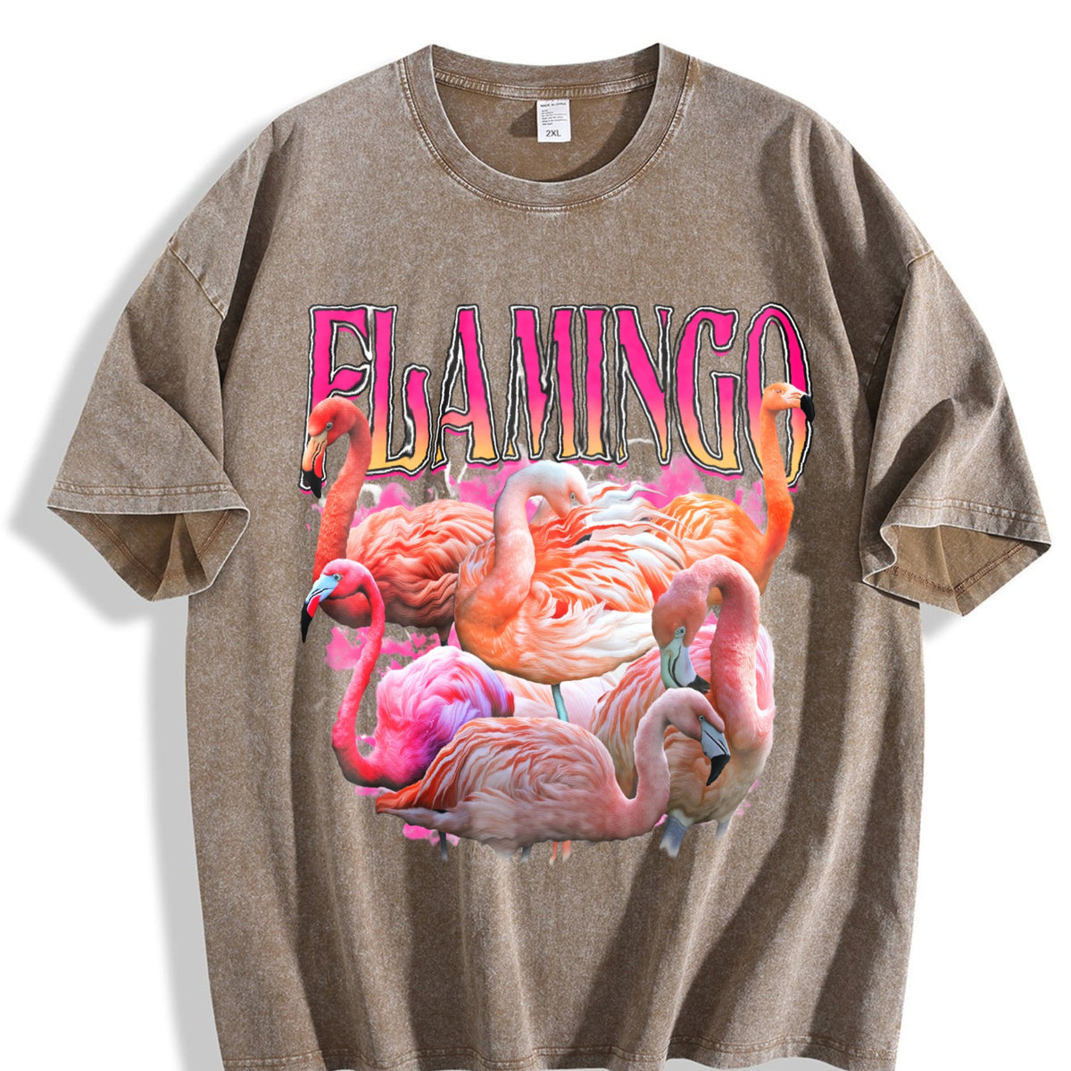 Flamingo Vintage Washed T-Shirt product image 3