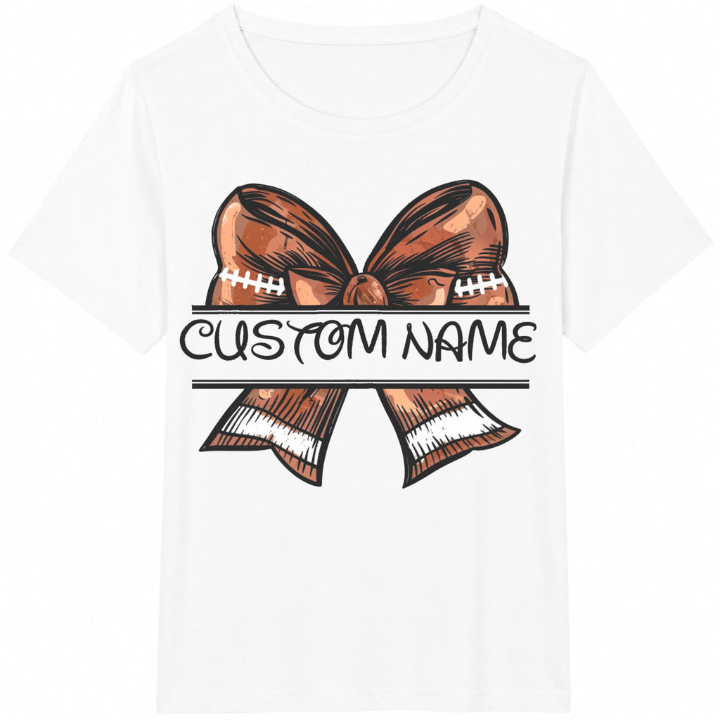 Football Mom Cotton T-Shirt product image 2
