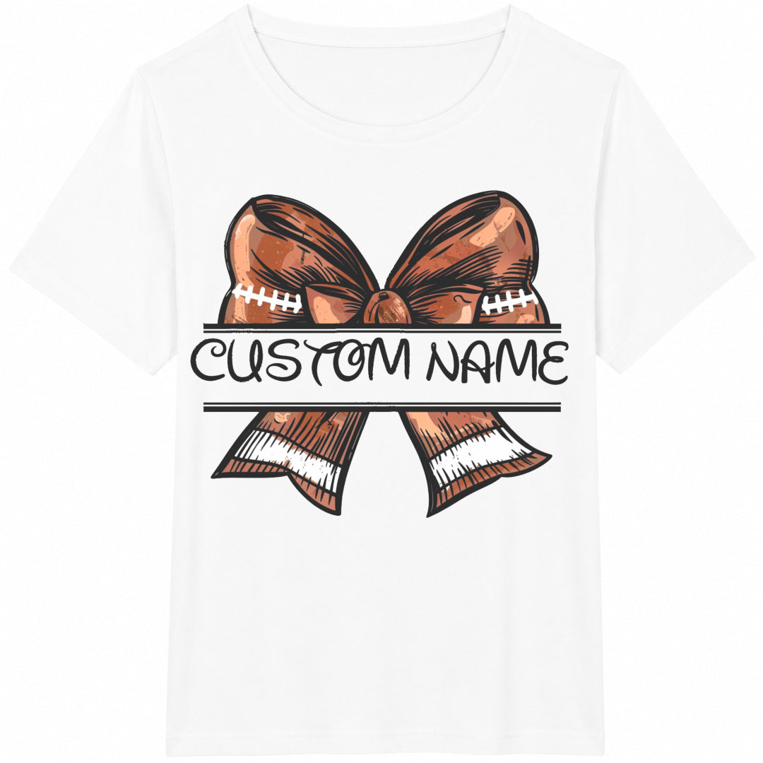 Football Mom Cotton T-Shirt product image 2