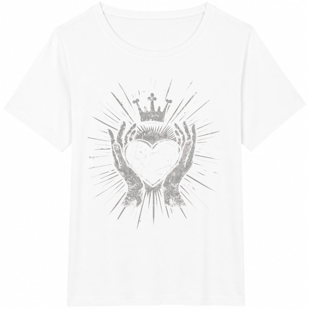 Claddagh - Irish Friendship Cotton T-Shirt product image 2