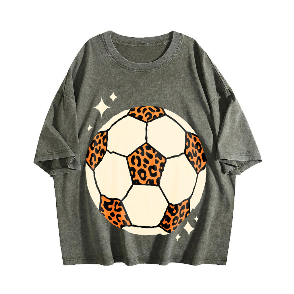 Global Soccer Fan Vintage Washed T-Shirt product image 4