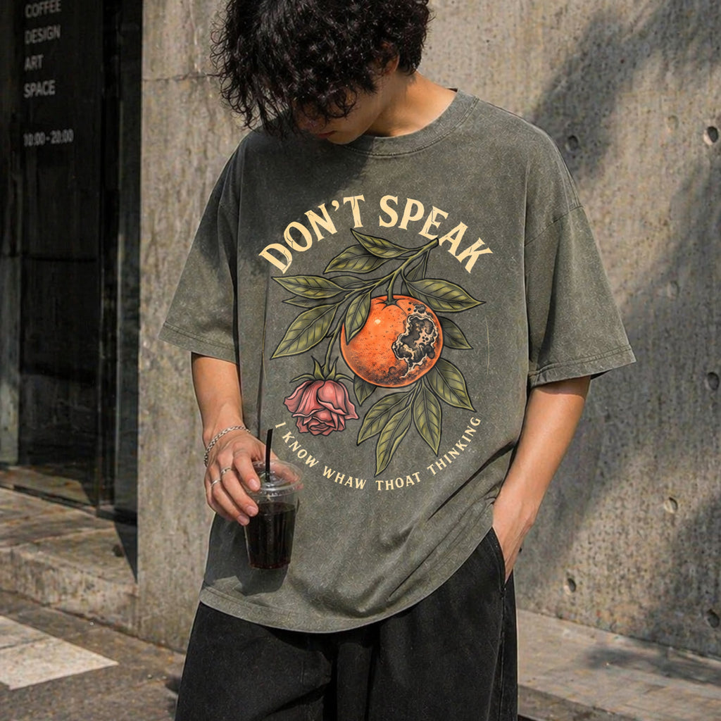 Don't Speak Vintage Washed T-Shirt product image 4