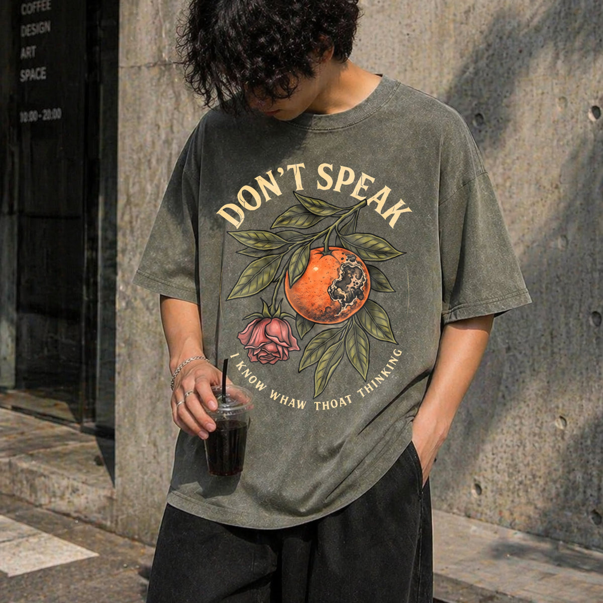 Don't Speak Vintage Washed T-Shirt product image 4