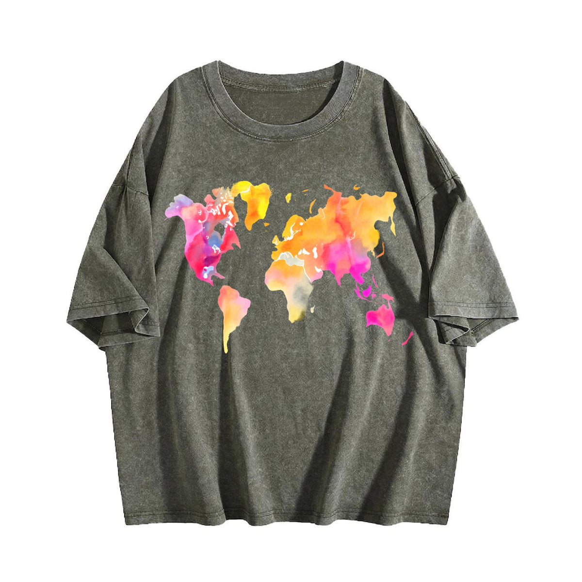 Global Soccer Fan Vintage Washed T-Shirt product image 4
