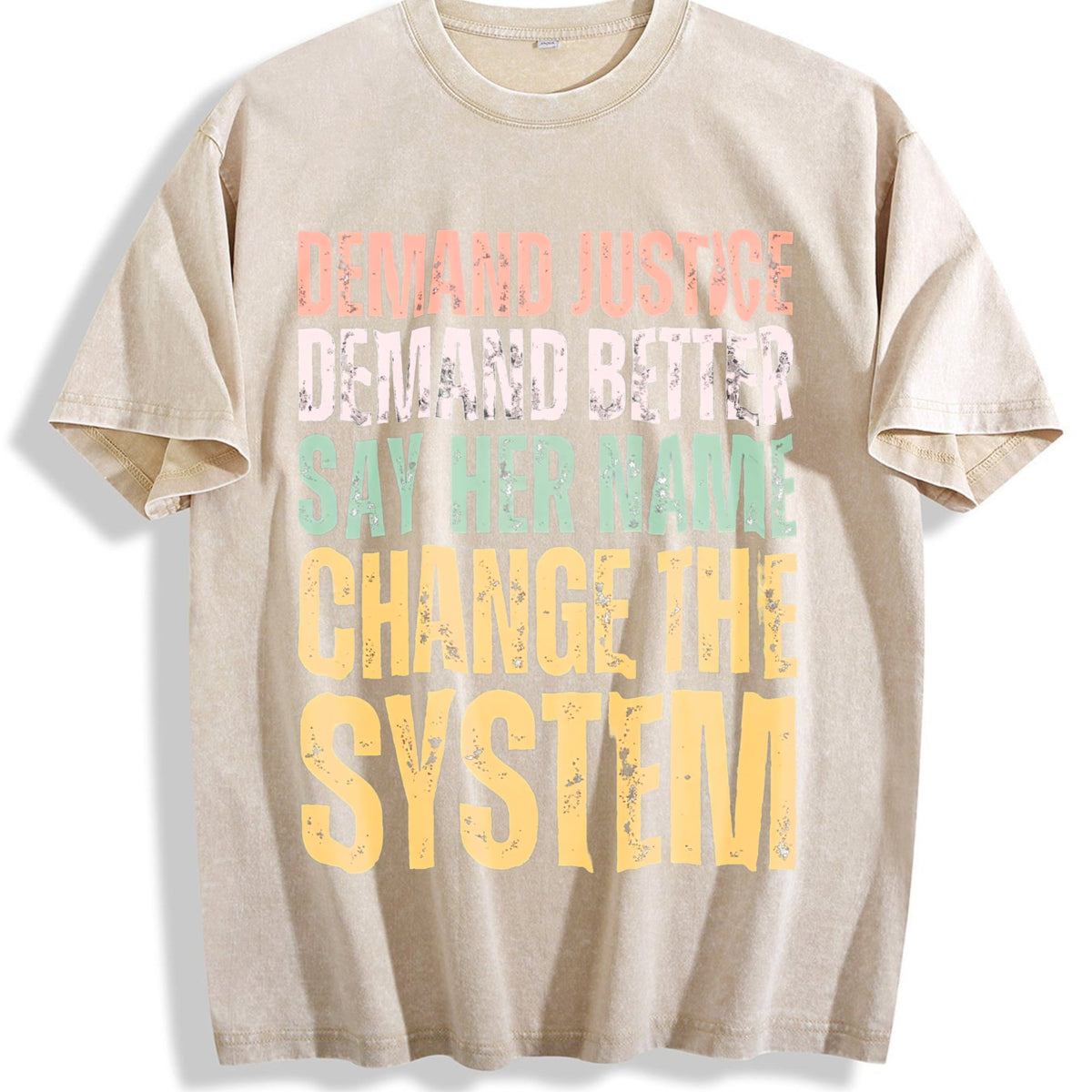 Demand Justice Renee Nicole Good Anti Ice Vintage Washed product image 1