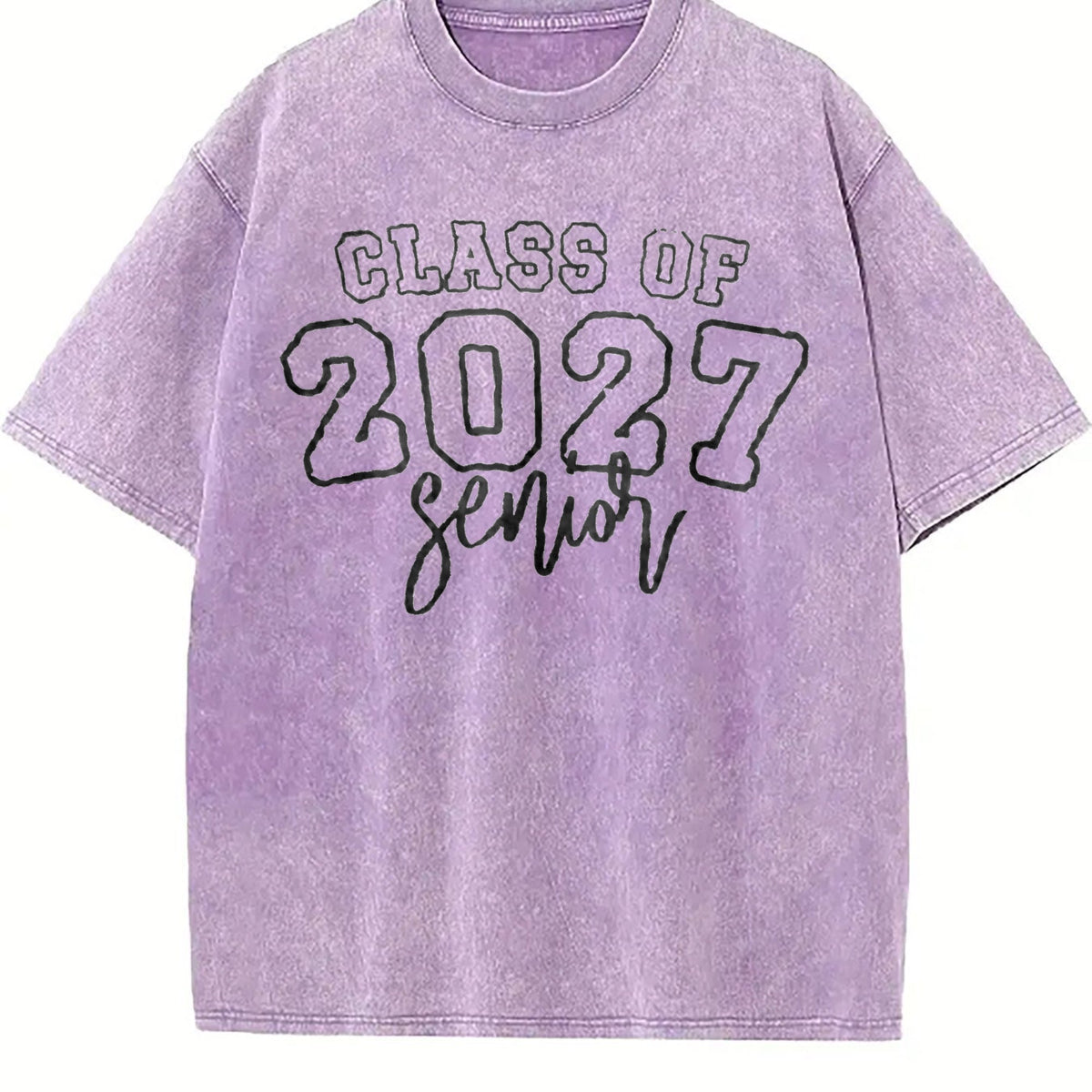 Class of 2027 Senior Vintage Washed T-Shirt product image 6