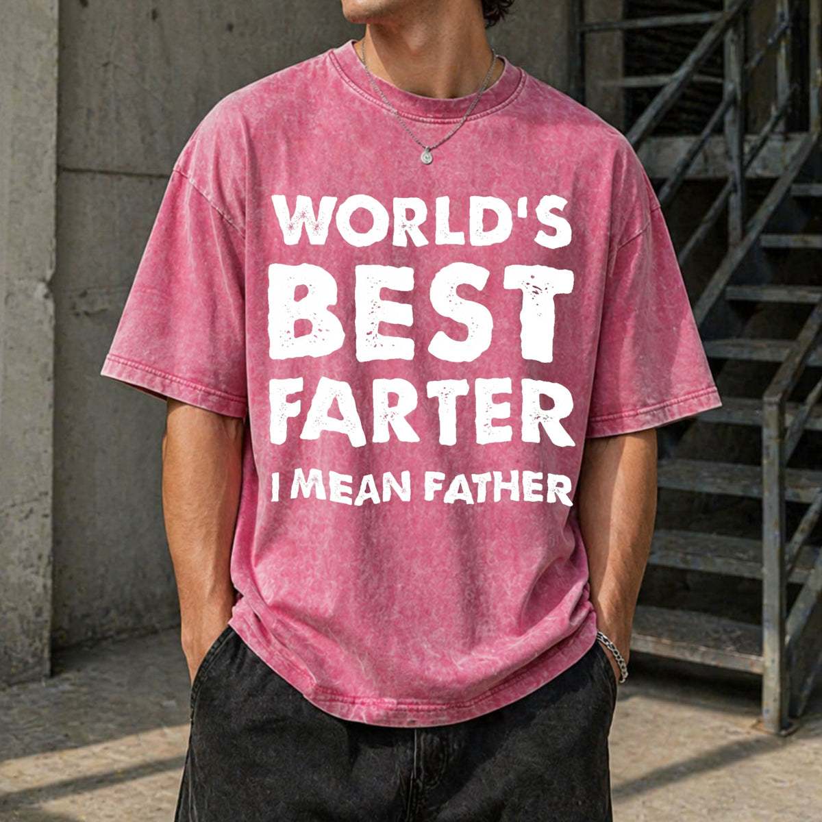 100 Cottonfather's Day Dad World's Best Farter I Mean product image 14