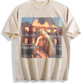 Doll and Burning House Vintage Washed T-Shirt product image 1