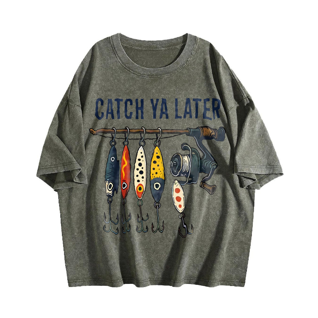Letter & Mixed Vintage Washed T-Shirt product image 4