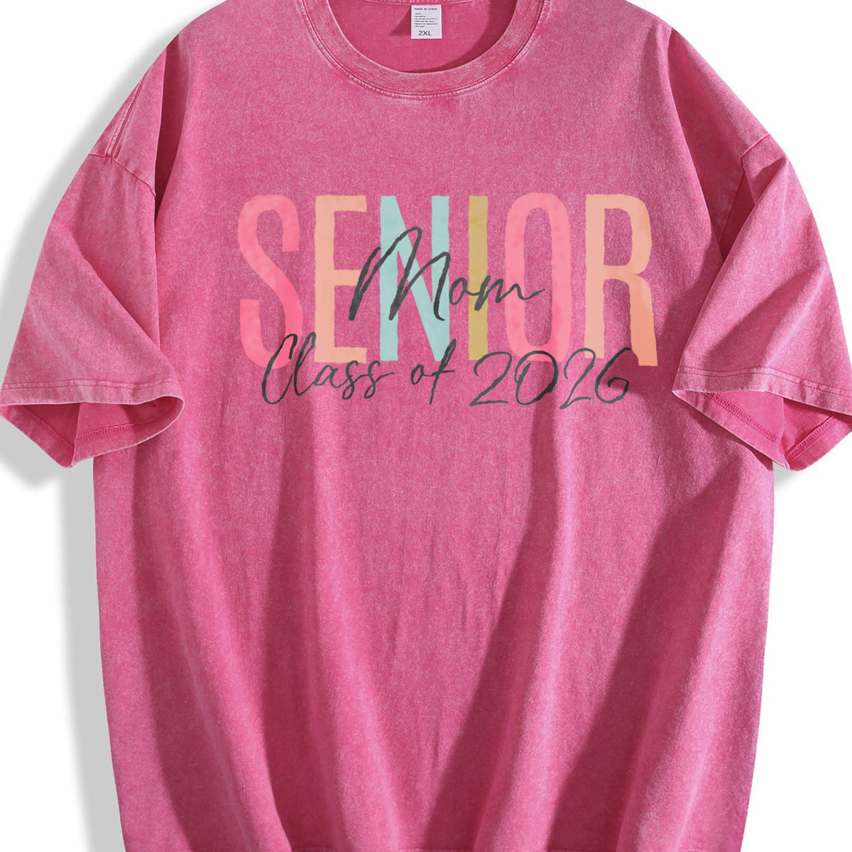 Senior Class Of 2026 Family Vintage Washed T-Shirt product image 7
