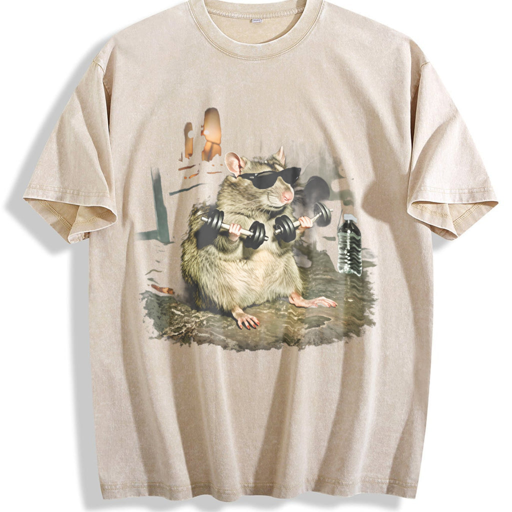 Cool Raccoon with Sunglasses Vintage Washed T-Shirt product image 1