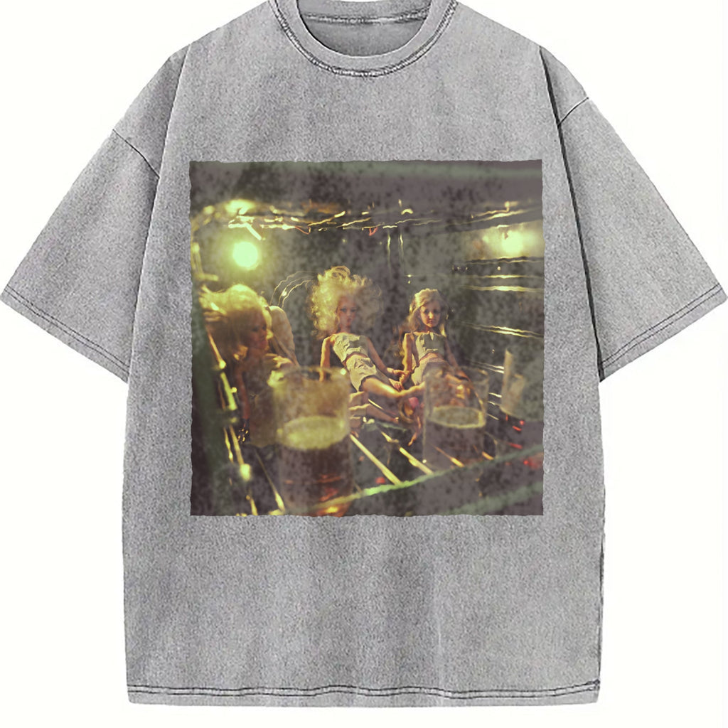 Doll Dream Scene Vintage Washed T-Shirt product image 5