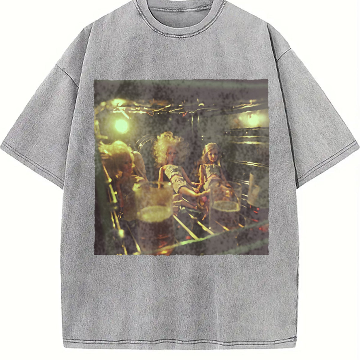 Doll Dream Scene Vintage Washed T-Shirt product image 5