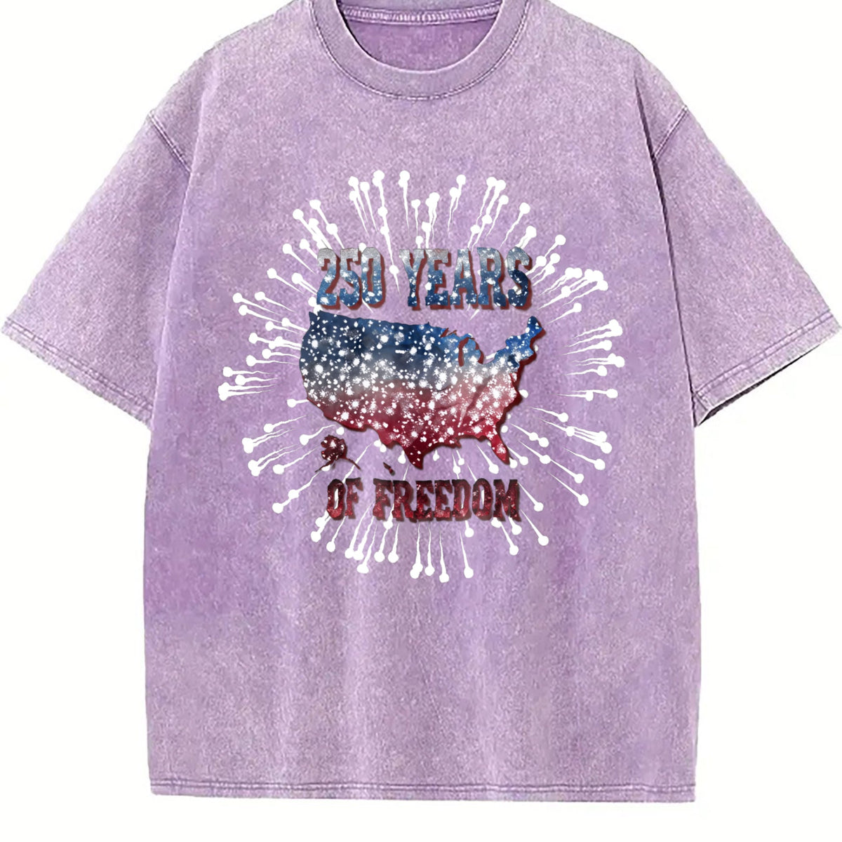 250 Years Of Freedom Vintage Washed T-Shirt product image 6