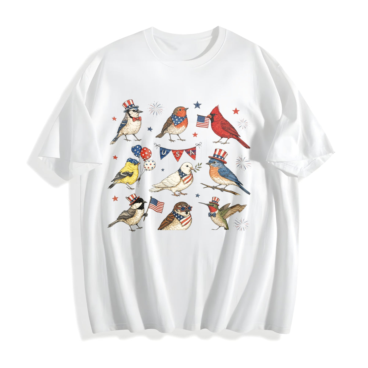 USA 250th Anniversary Bird Cotton T-Shirt product image 2