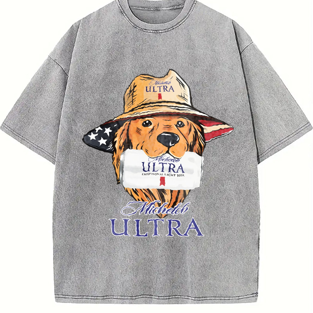 Michelob Ultra American Dog Vintage Washed T-Shirt product image 5