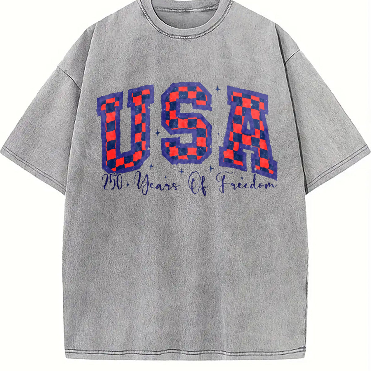 USA 1776-2026 Vintage Washed T-Shirt product image 5