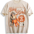 Stay Kind Small but Brave Sloth Vintage Washed T-Shirt product image 1