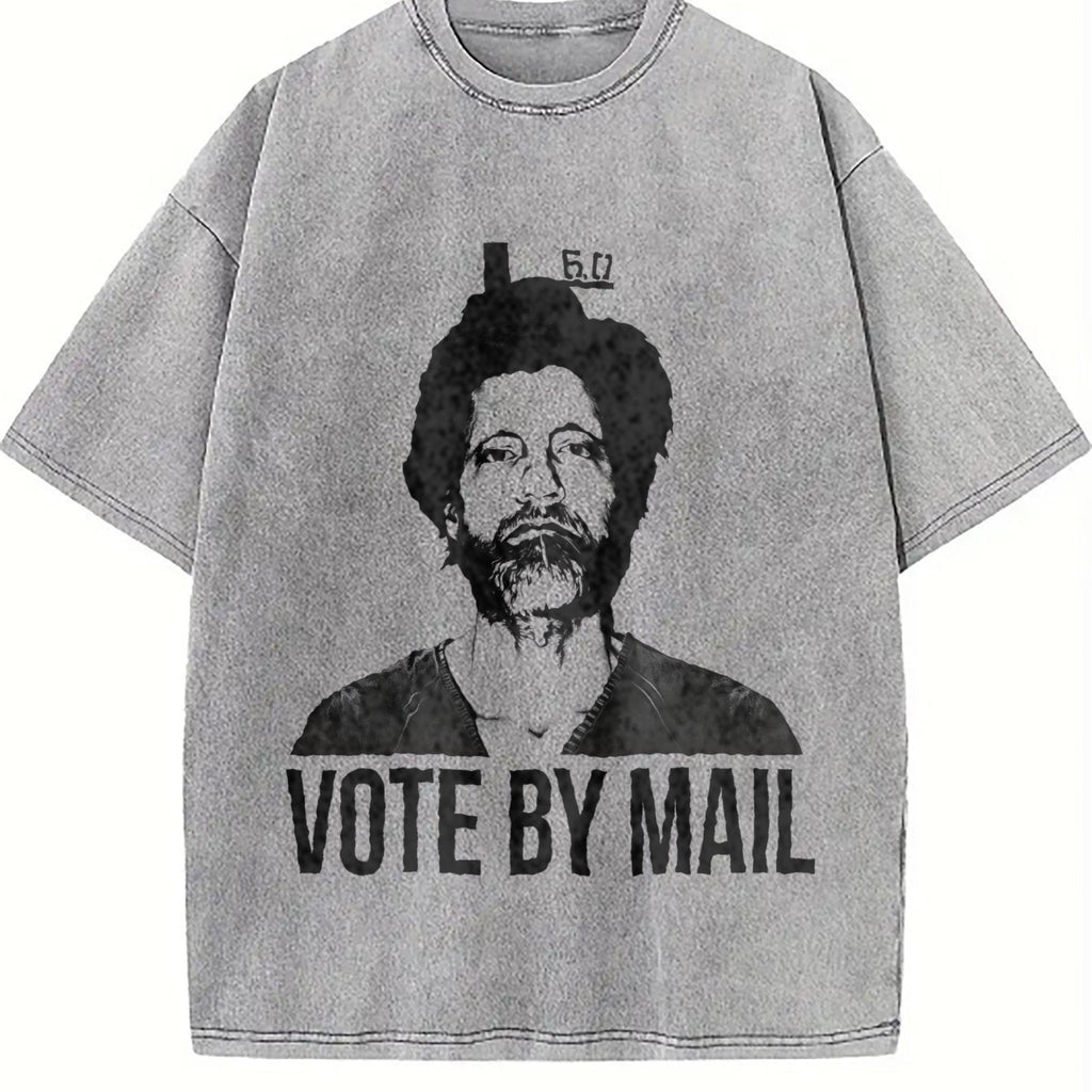 Vote By Mail Ted Kaczynski : Political Meme Vintage Washed product image 5