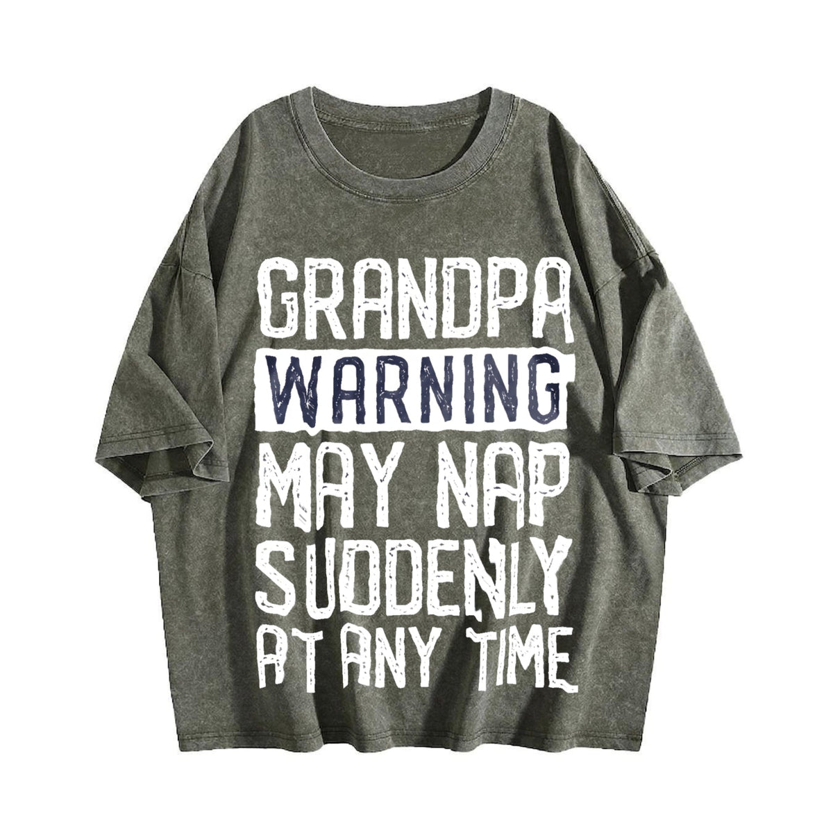 Grandpa Funny Vintage Washed T-Shirt product image 4