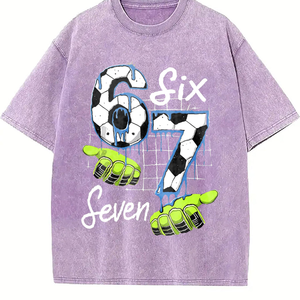 Global Soccer Fan Vintage Washed T-Shirt product image 6