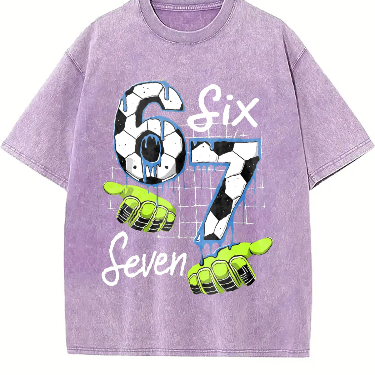 Global Soccer Fan Vintage Washed T-Shirt product image 6