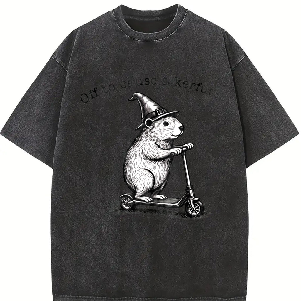 Off To Cause A Kerfuffle Vintage Washed T-Shirt product image 2